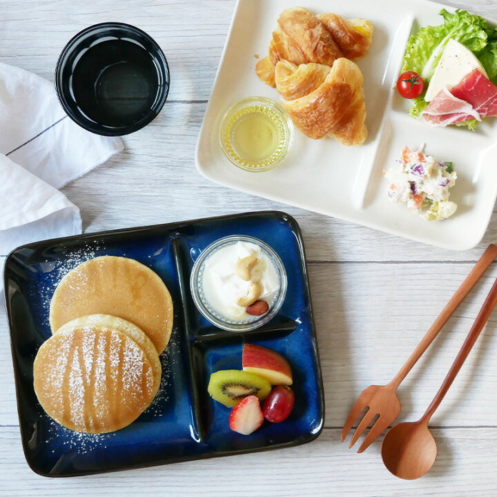 楽天市場 スクエアランチプレート 24 3cm 軽量食器 Ie Cafe仕切り皿 皿 角皿 子供食器 食器 洋食器 おしゃれ ワンプレート 朝食プレート デザート食器 カフェ風 カフェ食器 食器専門店テーブルウェアイースト