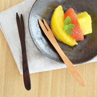 木製　和風フォークフォーク カトラリー ピック 和菓子用 ヒメフォーク おうちカフェ 雑貨 おしゃれ カフ…