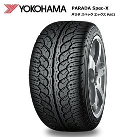 【今ならさらにポイント10倍】ヨコハマタイヤ 305/40R22 114V XL PA02 パラダ Spec-X ホビー サマータイヤ 4本セット【送料無料 305/40/22 305-40-22 305/40-22】