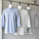 7分袖ボタンダウンニットシャツ（男女兼用）CH4498 SS〜5L セブンユニフォーム SEVEN UNIFORM 3色展開
