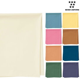 四角巾（男女兼用）JY4741 フリーサイズ セブンユニフォーム SEVEN UNIFORM 9色展開
