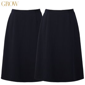 Aラインスカート GSKL-2166 5号～23号 女性用 GROW グロウ 2色展開