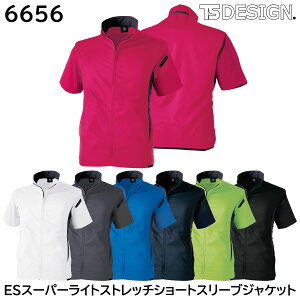 ES�X�[�p�[���C�g�X�g���b�`�V���[�g�X���[�u�W���P�b�g 6656 SS�`6L ���a TSDESIGN �H�~�p 7�F�W�J