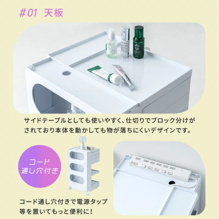 楽天市場】[マラソン限定]5%OFFクーポン ワゴン キャスター付き 