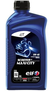 elf(Gt) ֗p4TCN GWIC Scooter 4 MAXI CITY 5W-40 1L 213960