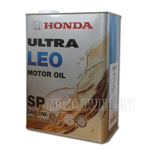 HONDA(z_)IC@EgLEO SP 4L 0W-20 GF-6@(08227-99974)