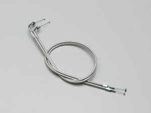 ハリケーン ロング スロットルケーブルW ステンレスメッシュ アウター長 1060/1055mm HB6204M