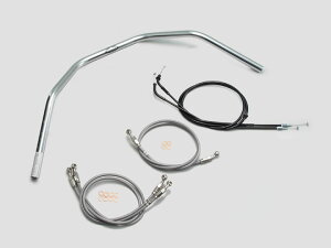 ハリケーン 130クラシックプルバック ハンドルSET CB1300SB(05-09 SC54) ABS無車 クロームメッキ H002-077C