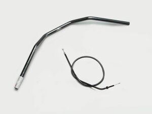 ハリケーン トラッカーHIGH ハンドルSET GROM (13-15 JC61-1300000迄) ブラック H023-044B