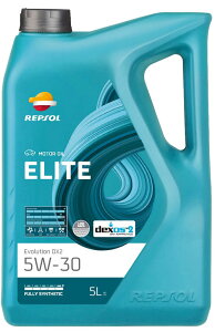 REPSOL(v\) ELITE G{[VEDX2 5W-30 SN/CF 5Li007456j