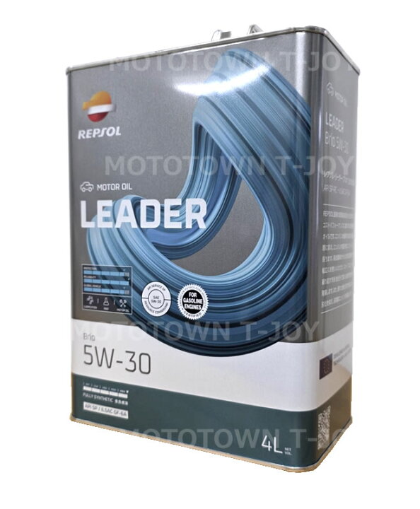 楽天市場】REPSOL(レプソル) LEADER BRIO 5W-30 4L（007467） : t-joy