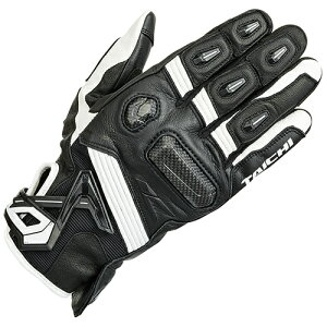 RSタイチ(アールエスタイチ) RST441 ラプター レザーグローブ WHITE/BLACK Lサイズ 728756