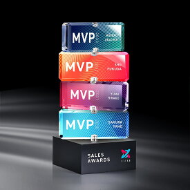 【全品10倍！】ポイントup中-アクリルスタックトロフィー AL-105 | トロフィー クリスタル 優勝 ガラス バスケ サッカー 野球 ゴルフ スポーツ 表彰 名入れ 卒業 卒団 記念品 景品 コンペ MVP 高級 おしゃれ キレイ モダン