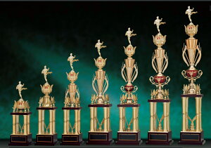 【全品10倍!】ポイントup中-樹脂製トロフィー SY-T-1010 - Eサイズ(H-4) | 優勝トロフィー カップ コンペ 景品 表彰 ゴルフ 記念 サッカー 野球 テニス メダル 水泳 卓球 バドミントン バレー カ