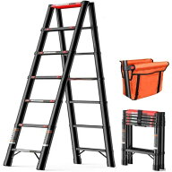 【楽天スーパーSALE半額OFF】伸縮はしご 2m 1.7m 1.4m コンパクト 軽量 脚立 伸縮 7段 折り畳み 高さ調節…