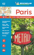 ミシュラン製正規品ロードマップ　ミシュラン・パリ・ハンディ・アトラス Michelin Paris Par Arrondisse…