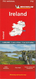 ミシュラン製正規品ロードマップ　ミシュラン・アイルランド Michelin Ireland