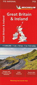 ミシュラン製正規品ロードマップ　ミシュラン・英国・アイルランド Michelin Great Britain & Ireland