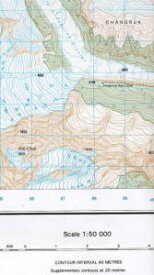 【ネパール1/5万地形図 マナスル・セット Nepal 1:50,000 Topographic Maps Manaslu】