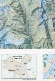 【チョモランマ・トポマップ Mount Qomolangma (Sagarmatha) Topographic Map】