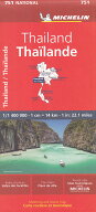 ミシュラン製正規品ロードマップ　ミシュラン・タイ・トラベルマップ Thailand