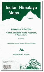 【インド・ヒマラヤ4 ヒマチャル・プラデシュ Indian Himalaya Maps Sheet4 Himachal Pradesh】