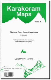 【カラコルム4 Karakoram Maps Sheet4】