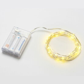 室内用 LED イルミネーション ライト 3m 40球 極細ストレートタイプ 電池式 『AD&C TORONIC』 カラー：全4色「ASH-BC40L」消費税込　ネコポス送料込