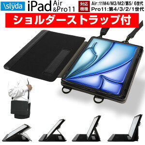 �_���|�� ��|�� �F�|���^ SLYDA iPad Air11�C���` M4 M3 M2(2026 2025 2024) / iPad Air5 Air4 / iPad Pro11 (2022 2021 2020 2018) 9���f���Ή� �V�����_�[�P�[�X �}���`�ȃX�^���h�@�\ ��� �����^�т� �I by �����J�J