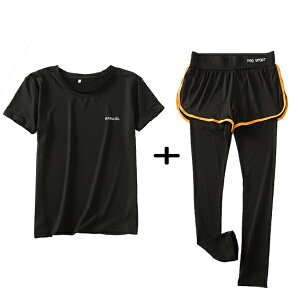 スポーツウェア レディース 上下セット 冬 ショートパンツ レギンス Tシャツ タイツ ランニングウェア ジムウェア タイツ ピラティスウェア 一体型 トレーニングウェア ランニング ヨガ パ