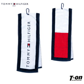 トミー ヒルフィガー ゴルフ TOMMY HILFIGER GOLF 日本正規品 メンズ レディース タオル　フェイスタオル　スポーツタオル　フック付きタオル　ロゴデザイン　FOLDING TOWEL ゴルフ