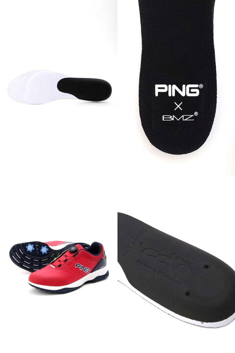 楽天市場】【50％OFF SALE】ピン PING メンズ シューズ ゴルフシューズ 