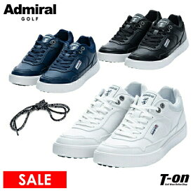 【30％OFF SALE】アドミラルゴルフ Admiral Golf 日本正規品 メンズ レディース シューズ ゴルフシューズ スパイクレスシューズ 3.5E ロゴシューレース付 ロゴプリント シンプルデザイン ゴルフ