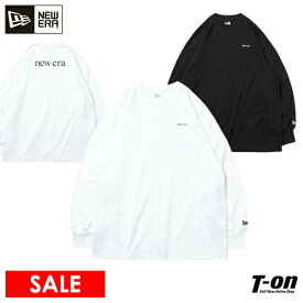 【30％OFF SALE】ニューエラ New Era NEW ERA 日本正規品 レディース Tシャツ 長袖 チュニック丈 ロンT オーバーサイズ バックロゴプリント コットン100％