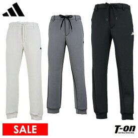 【40％OFF SALE】アディダス アディダスゴルフ adidas Golf 日本正規品 メンズ パンツ ロングパンツ 9分丈 ジョガーパンツ ダンボールニット ストレッチ ロゴプリント付 ゴルフウェア