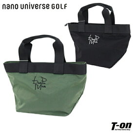 ナノユニバース ゴルフ NANOuniverse GOLF メンズ レディース カートバッグ トートバッグ ラウンドバッグ ロゴ刺繍 【送料無料】 ゴルフ