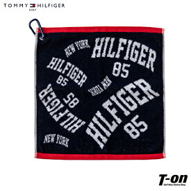 トミー ヒルフィガー ゴルフ TOMMY HILFIGER GOLF 日本正規品 メンズ レディース タオル フック付きタオル ロゴジャガード カラビナ取り外し可 綿100％ ゴルフ