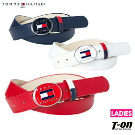 トミー ヒルフィガー ゴルフ TOMMY HILFIGER GOLF 日本正規品 レディース ベルト レザー調素材 ロゴバックル ベルトカット可能 ゴルフ