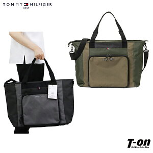 トミー ヒルフィガー ゴルフ TOMMY HILFIGER GOLF 日本正規品 メンズ レディース トートバッグ ビッグトートバッグ ショルダーベルト付き 配色デザイン ロゴプリント 【送料無料】 ゴルフ