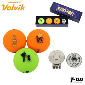 {rbN Volvik Y fB[X St{[ VIVID {[3p Nbv}[J[1t FATHER'S DAY PACK P 3BALL {[2F St