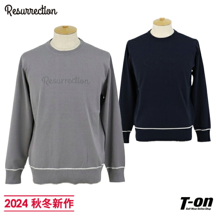 楽天市場】レザレクション Resurrection メンズ セーター クルーネック  