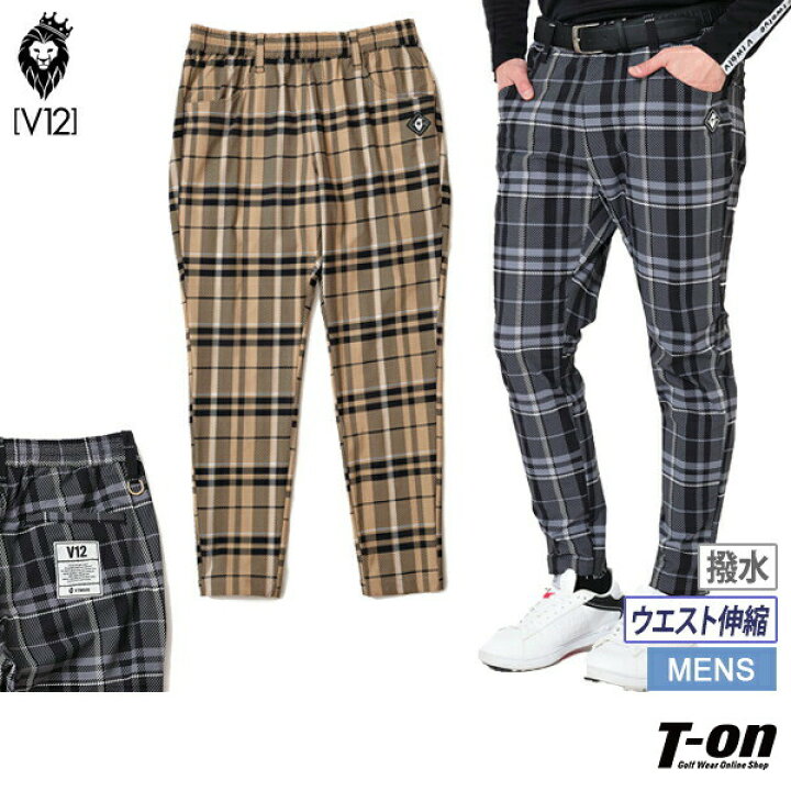 楽天市場】V12 ゴルフ ヴィ・トゥエルブ メンズ パンツ ロングパンツ  