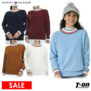 y50OFF SALEzg~[ qtBK[ St TOMMY HILFIGER GOLF {Ki fB[X Z[^[ nClbN }V}[[f gR[zFfBe[ tbOhJ StEFA