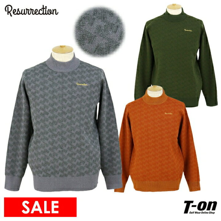 楽天市場】レザレクション Resurrection メンズ セーター ハイネック  