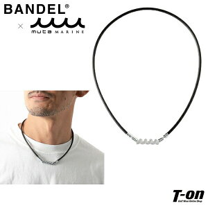 of BANDEL Y fB[X lbNX ClbNX [^}R{ EF[ufUC T}ERogΎdl ő厥x140mT Healthcare Necklace Wave Black×Silver CÃA