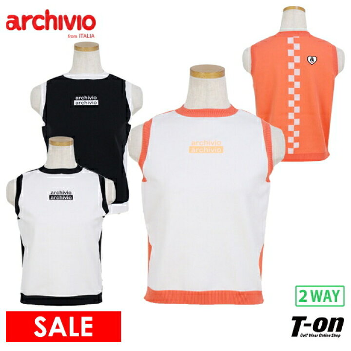 楽天市場】【30％OFF SALE】アルチビオ archivio レディース ベスト  
