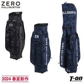 ゼロハリバートン ゴルフ ZERO HALLIBURTON GOLF メンズ レディース キャディバッグ 9型 47インチ対応 コーデュラナイロン素材 カモフラ柄 迷彩柄 ロゴ刺繍 数量限定 LIMITED ITEM 【送料無料】 2024 春夏 新作 ゴルフ