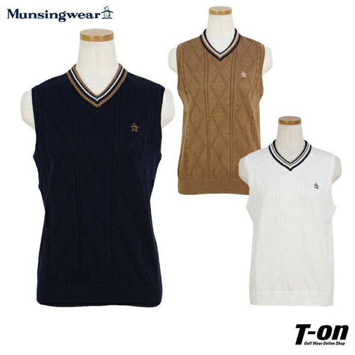 楽天市場】マンシングウェア Munsingwear レディース ベスト ニット  