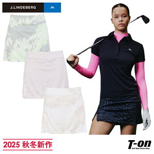 Jho[O J.LINDEBERG {Ki fB[X XJ[g Ci[pč^ 4WAYXgb` EGXgLk vg Xbgdl Amelie Print Skirt yz 2025 H~ V St