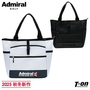アドミラルゴルフ Admiral Golf 日本正規品 メンズ レディース トートバッグ ビックトートバッグ 軽量 微光沢素材 ロゴプリント 【送料無料】 2025 秋冬 新作 ゴルフ